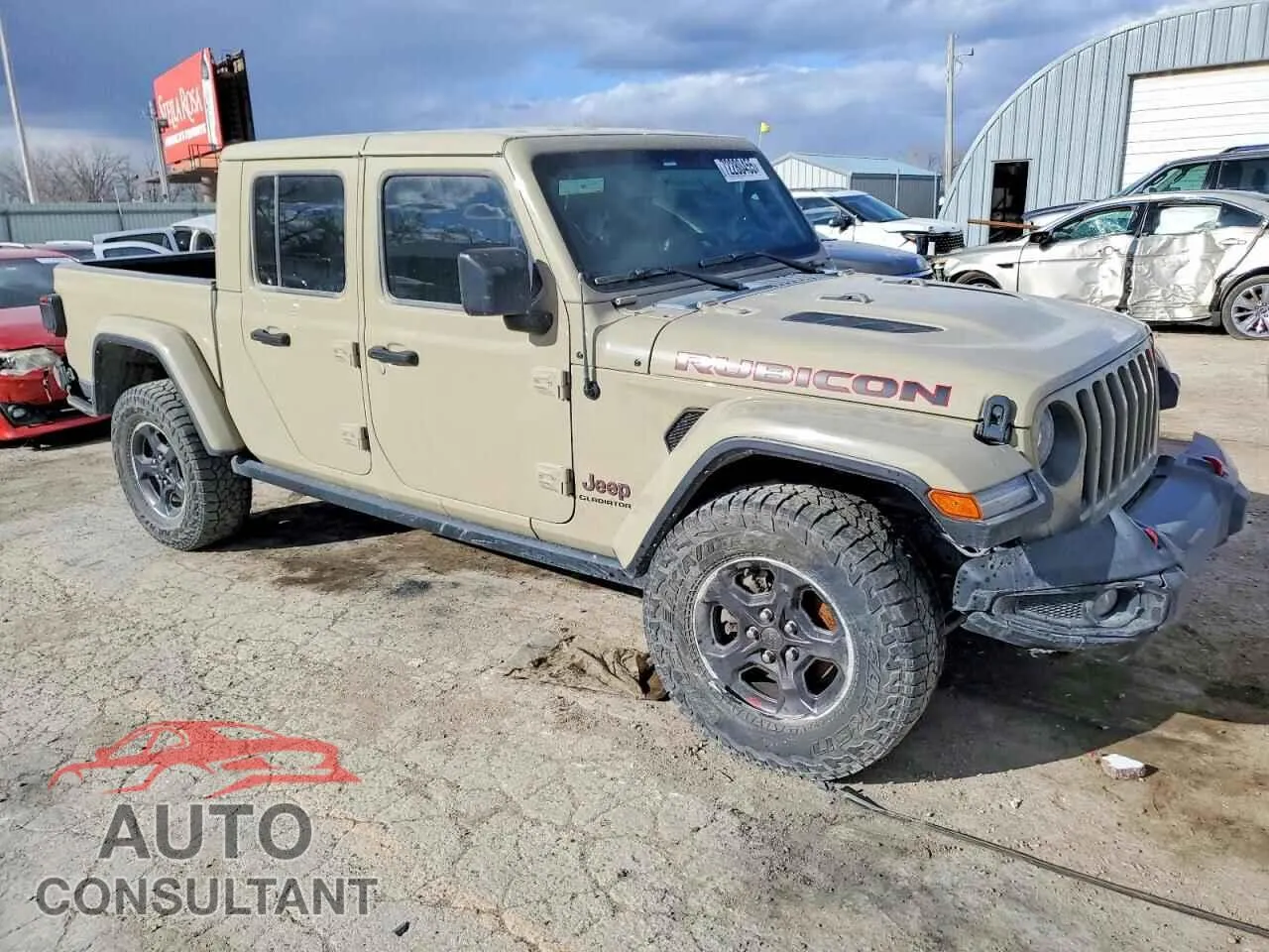 2022 JEEP GLADIATOR Damaged VIN 1C6JJTBG0NL165167 – dashboard