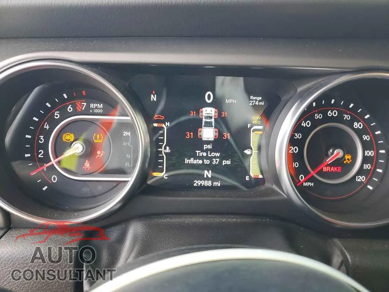 2022 JEEP GLADIATOR Damaged VIN 1C6JJTBG0NL165167 – trunk area