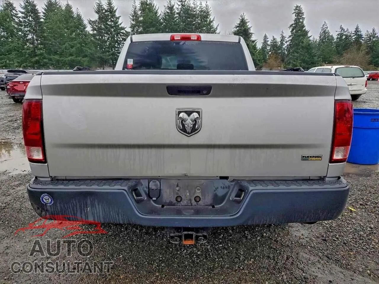 2012 DODGE RAM 1500 Damaged VIN 1C6RD6FP6CS253715 – engine bay