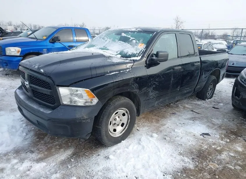 2021 RAM 1500 Used VIN 1C6RR6FG5MS506493 – trunk area