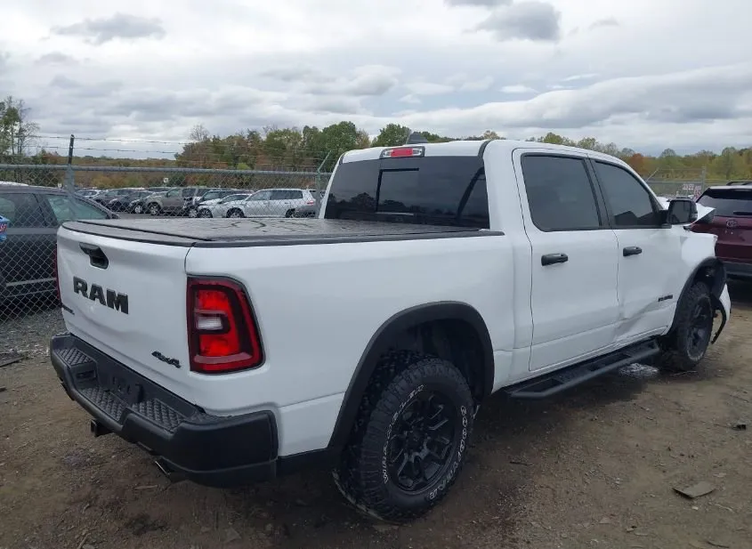 2025 RAM 1500 Used VIN 1C6SRFLP9SN646225 – odometer reading