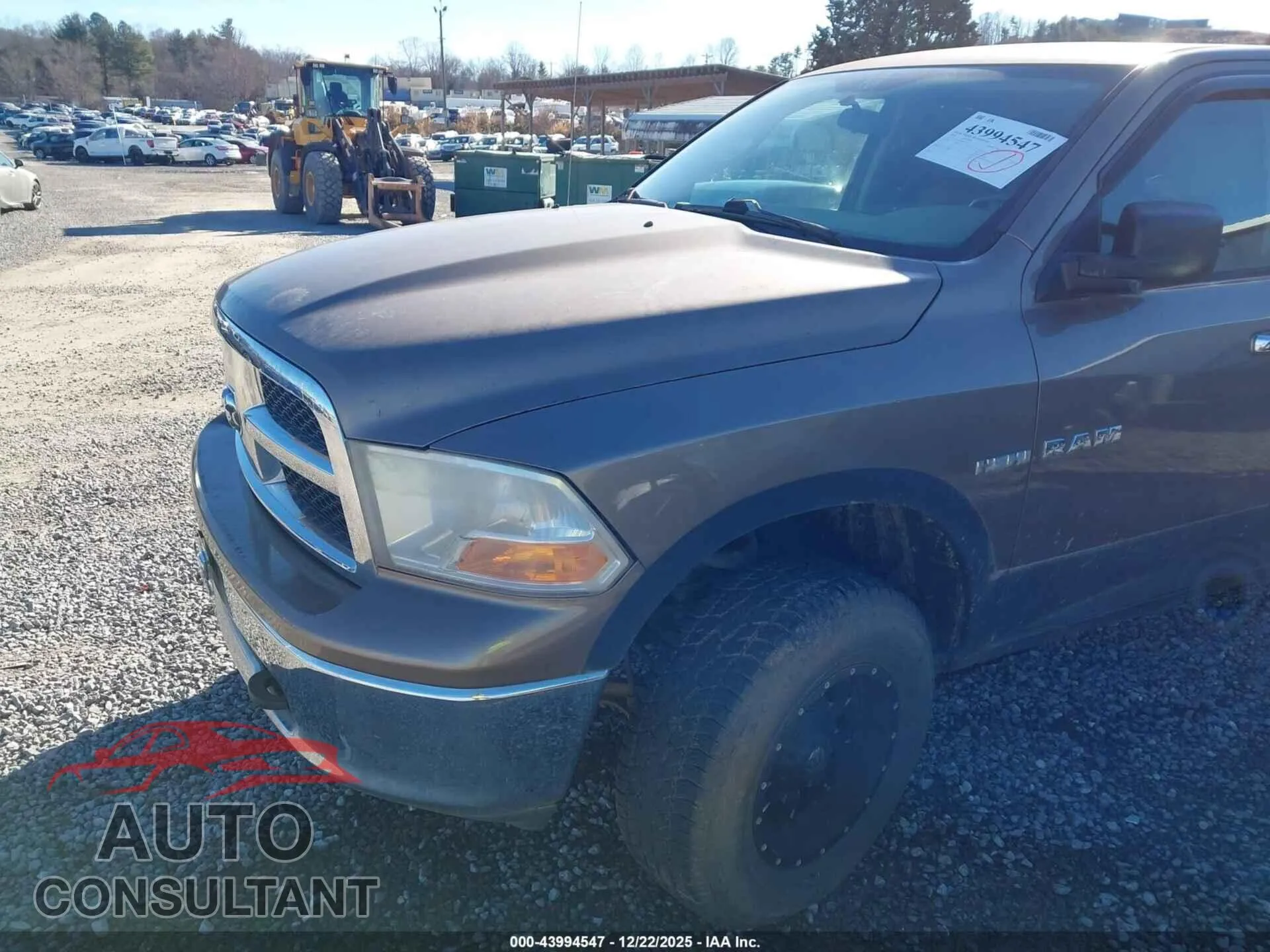 2009 DODGE RAM 1500 Damaged VIN 1D3HV13T09J527017 – engine bay 2009 DODGE RAM 1500 Damaged VIN 1D3HV13T09J527017 – engine bay