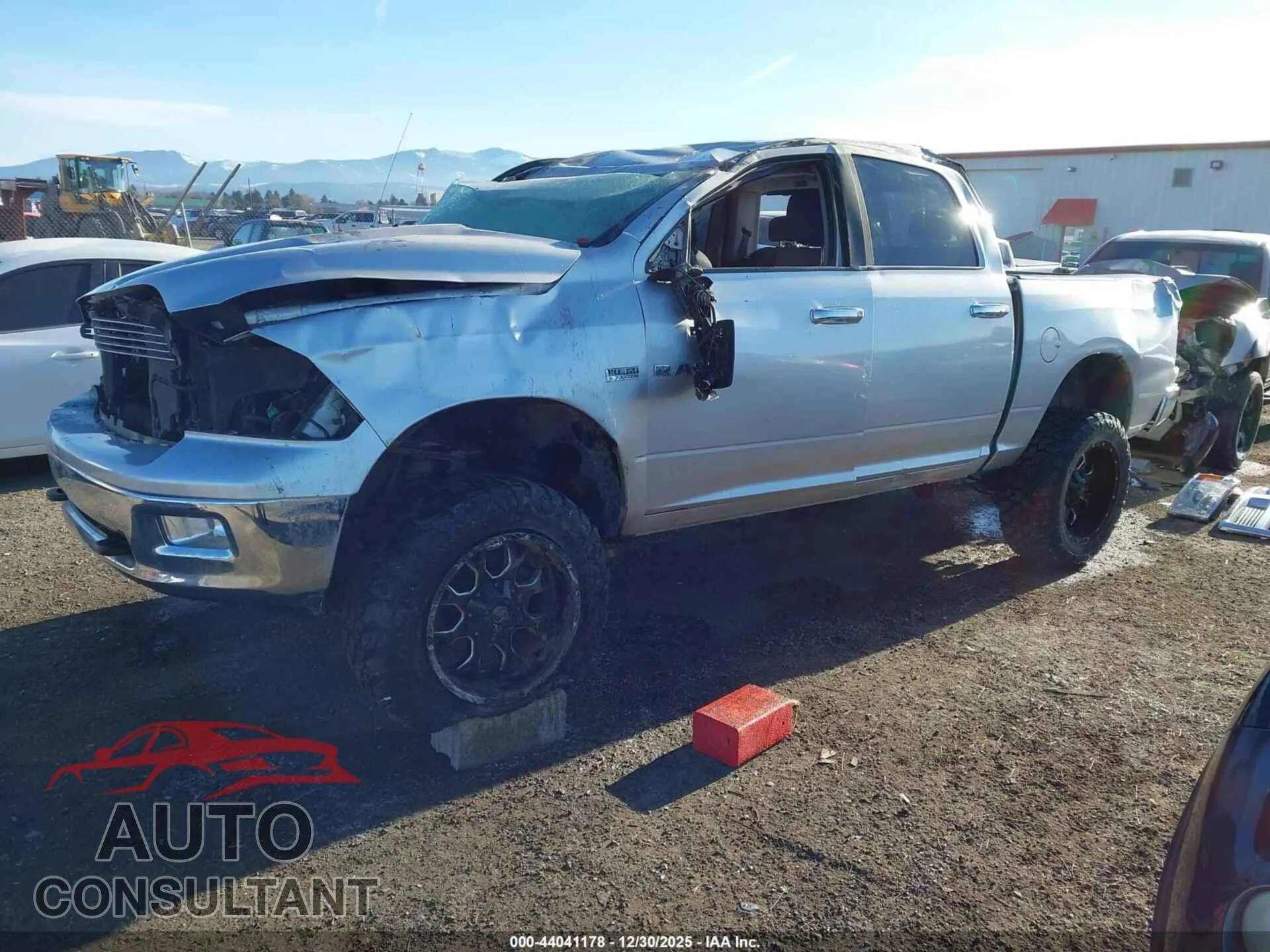 2009 DODGE RAM 1500 Damaged VIN 1D3HV13T79S738760 – rear exterior