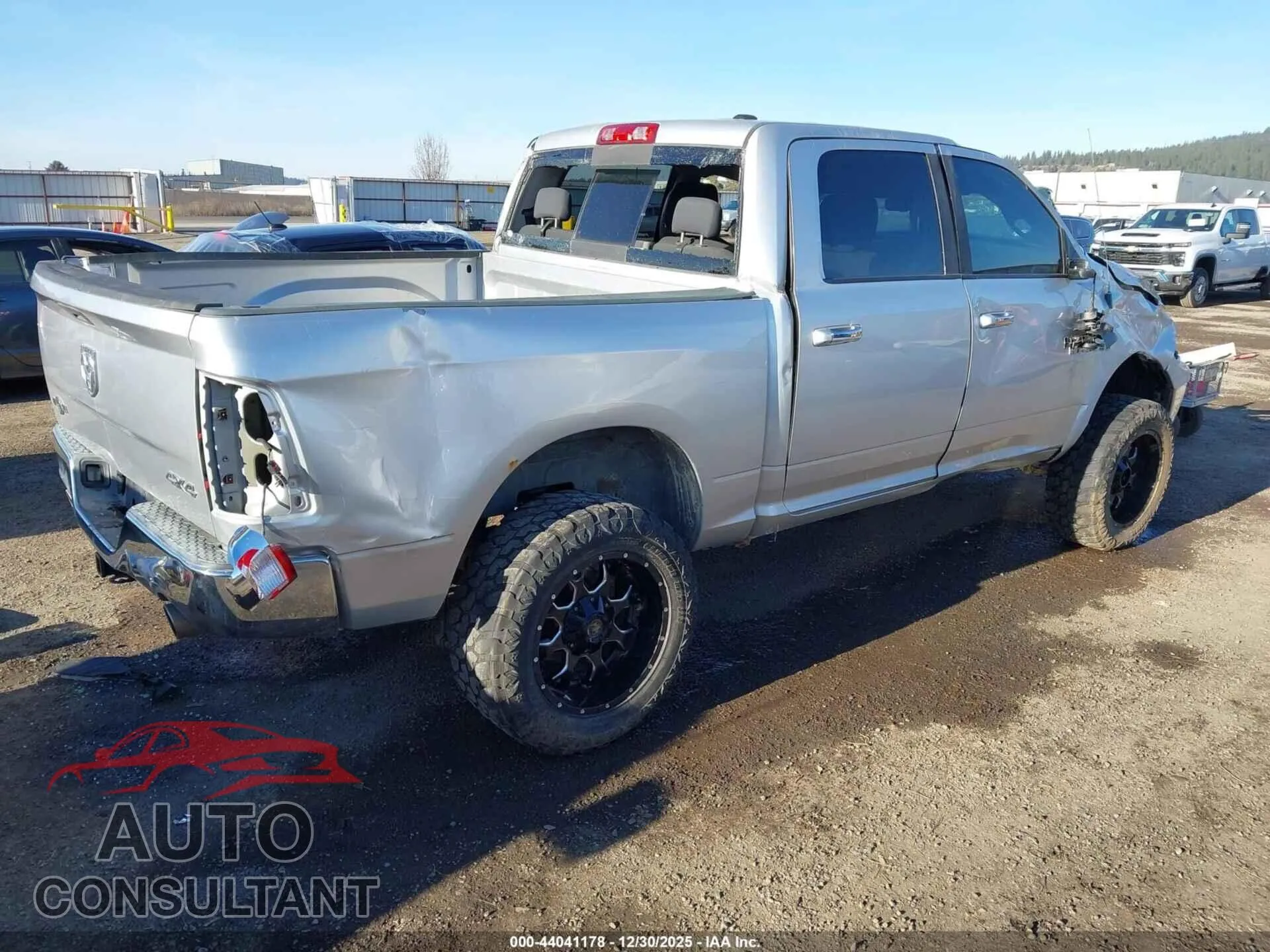 2009 DODGE RAM 1500 Damaged VIN 1D3HV13T79S738760 – dashboard