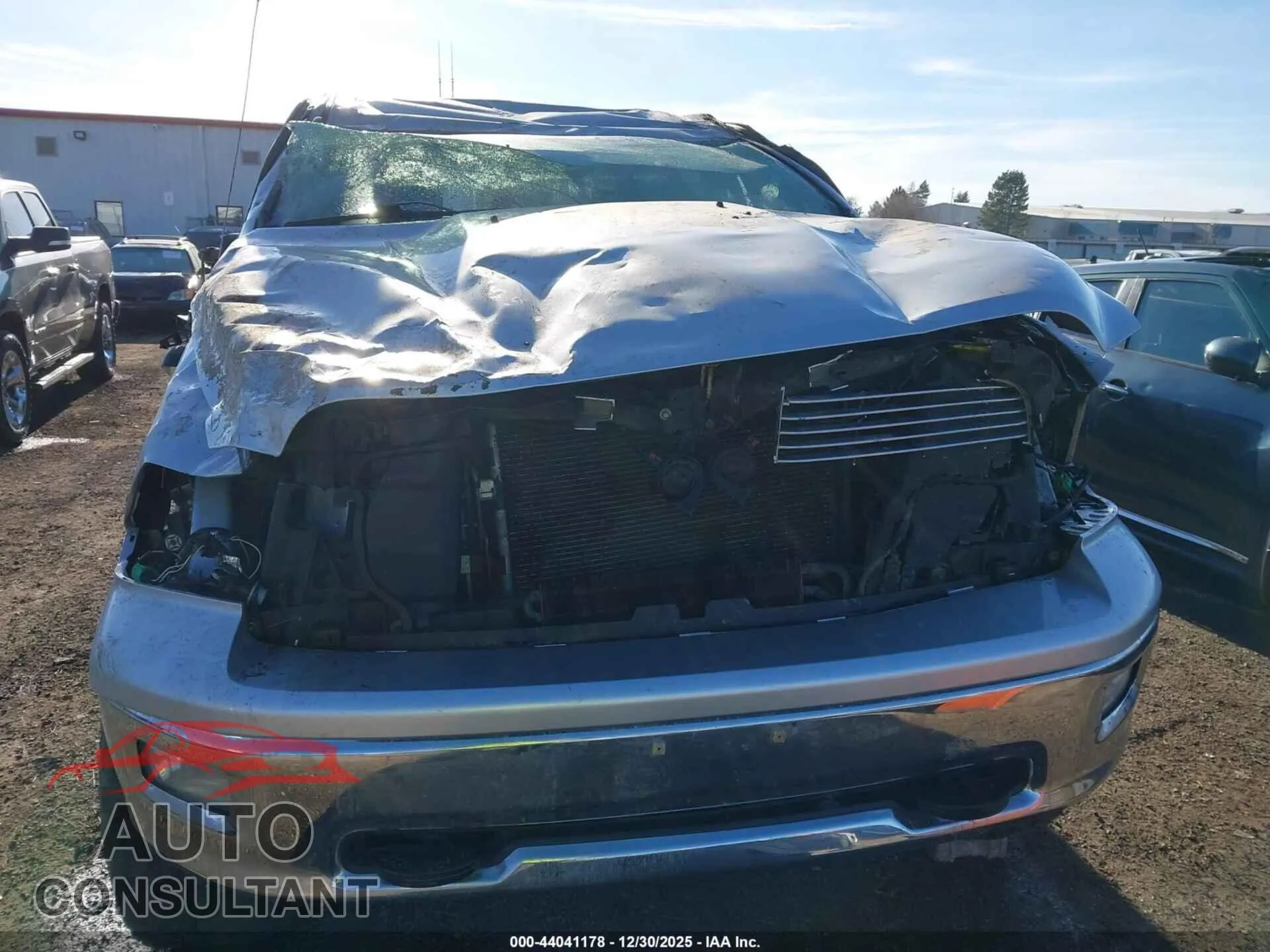 2009 DODGE RAM 1500 Damaged VIN 1D3HV13T79S738760 – engine bay