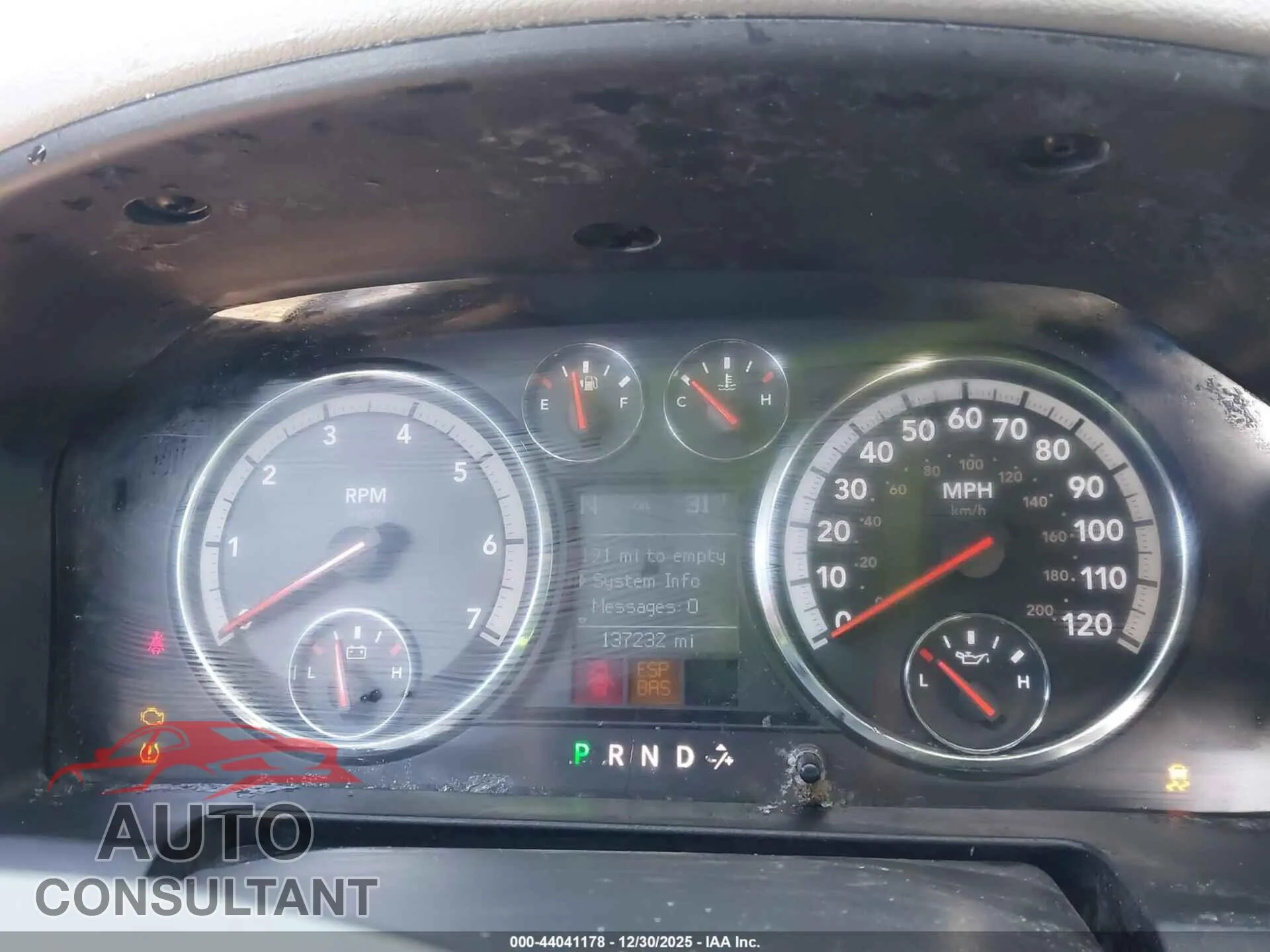 2009 DODGE RAM 1500 Damaged VIN 1D3HV13T79S738760 – exterior detail