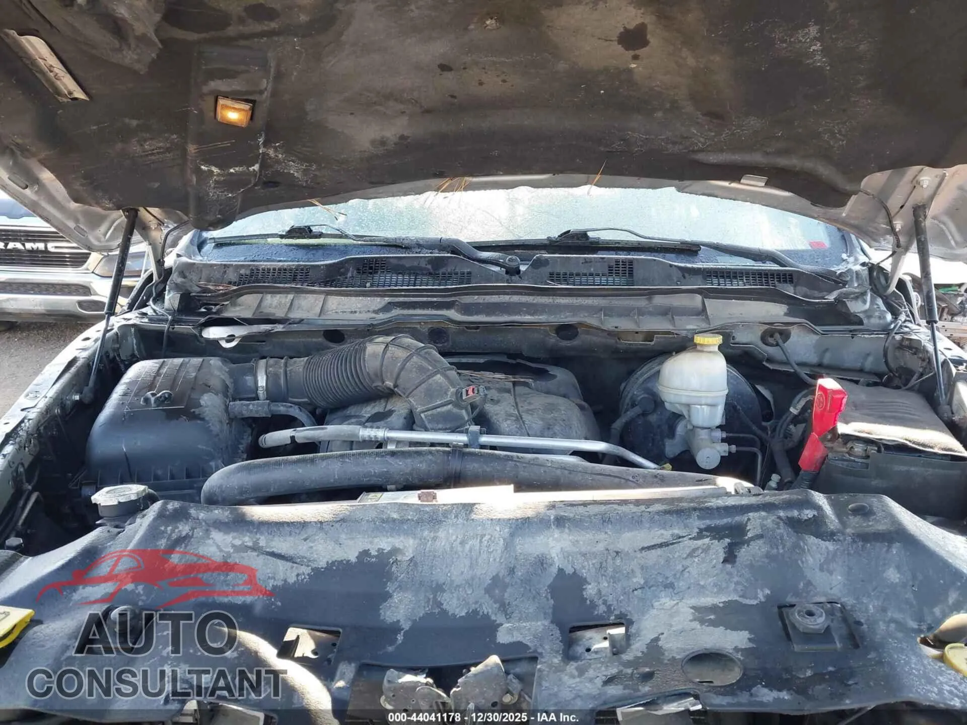 2009 DODGE RAM 1500 Damaged VIN 1D3HV13T79S738760 – odometer reading