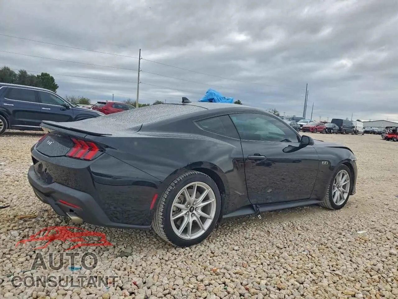 2024 FORD MUSTANG Damaged VIN 1FA6P8CF1R5422515 – side profile