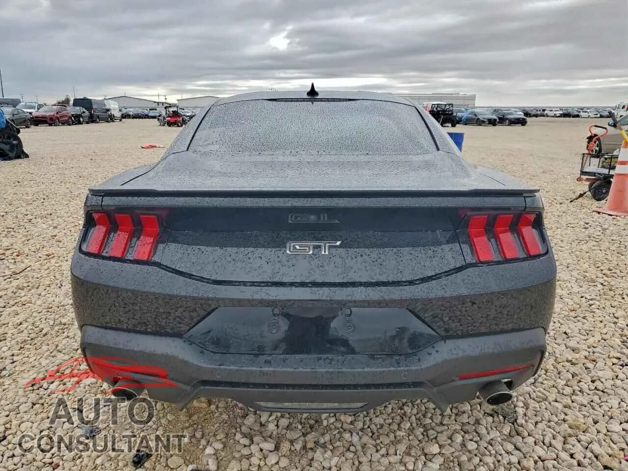 2024 FORD MUSTANG Damaged VIN 1FA6P8CF1R5422515 – engine bay
