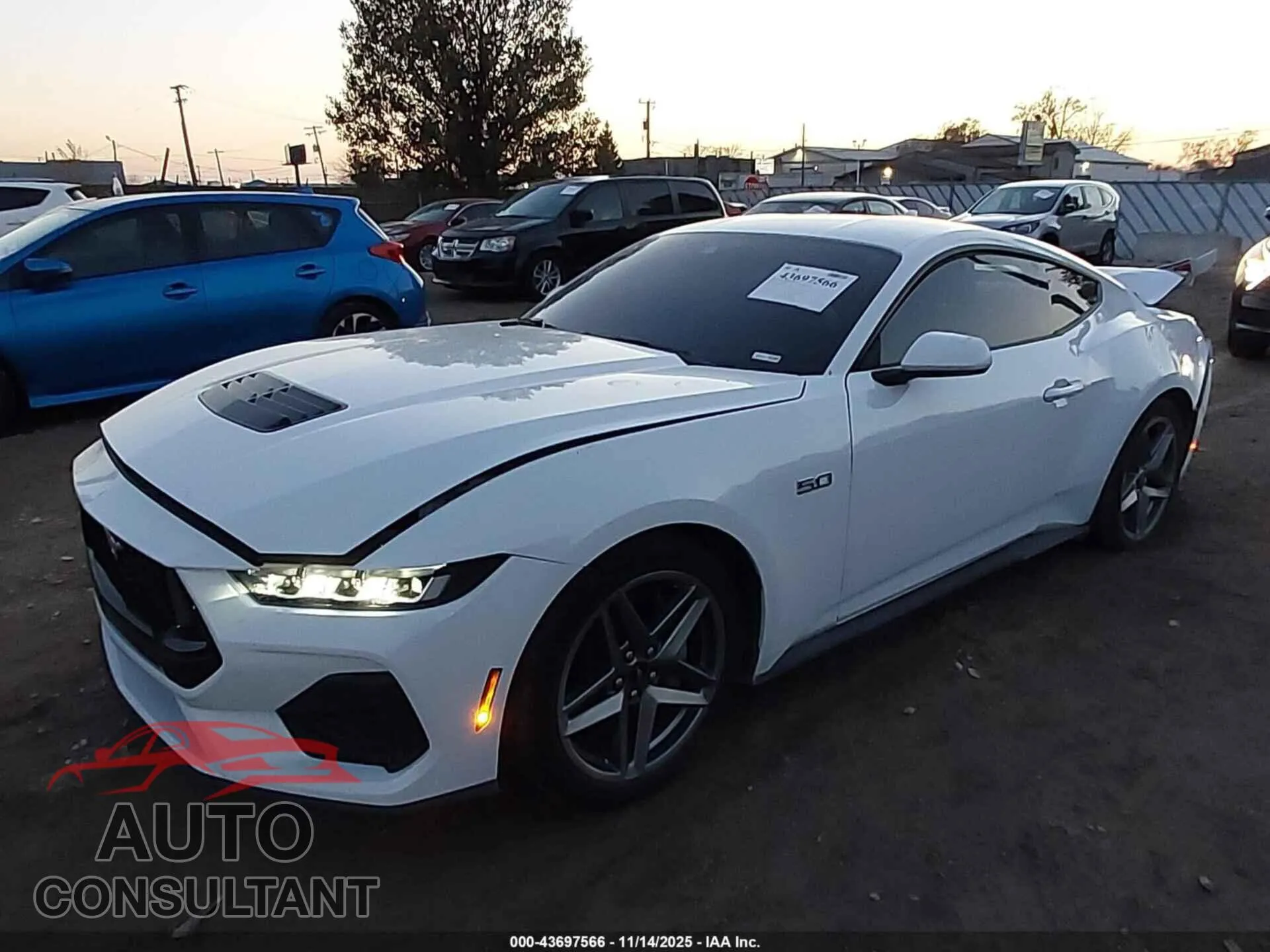 2024 FORD MUSTANG Damaged VIN 1FA6P8CF3R5420510 – rear exterior