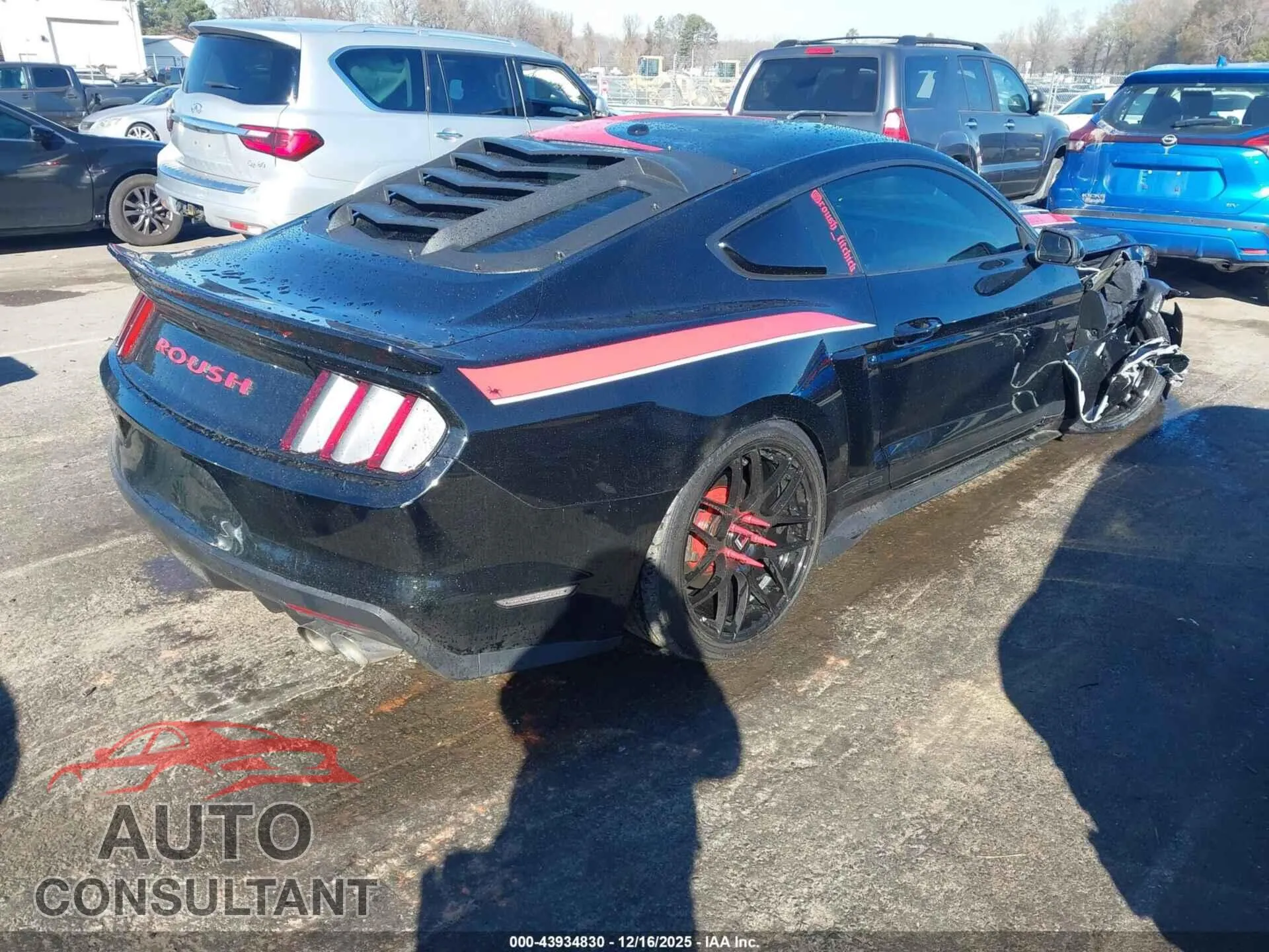 2015 FORD MUSTANG Damaged VIN 1FA6P8CFXF5384097 – dashboard