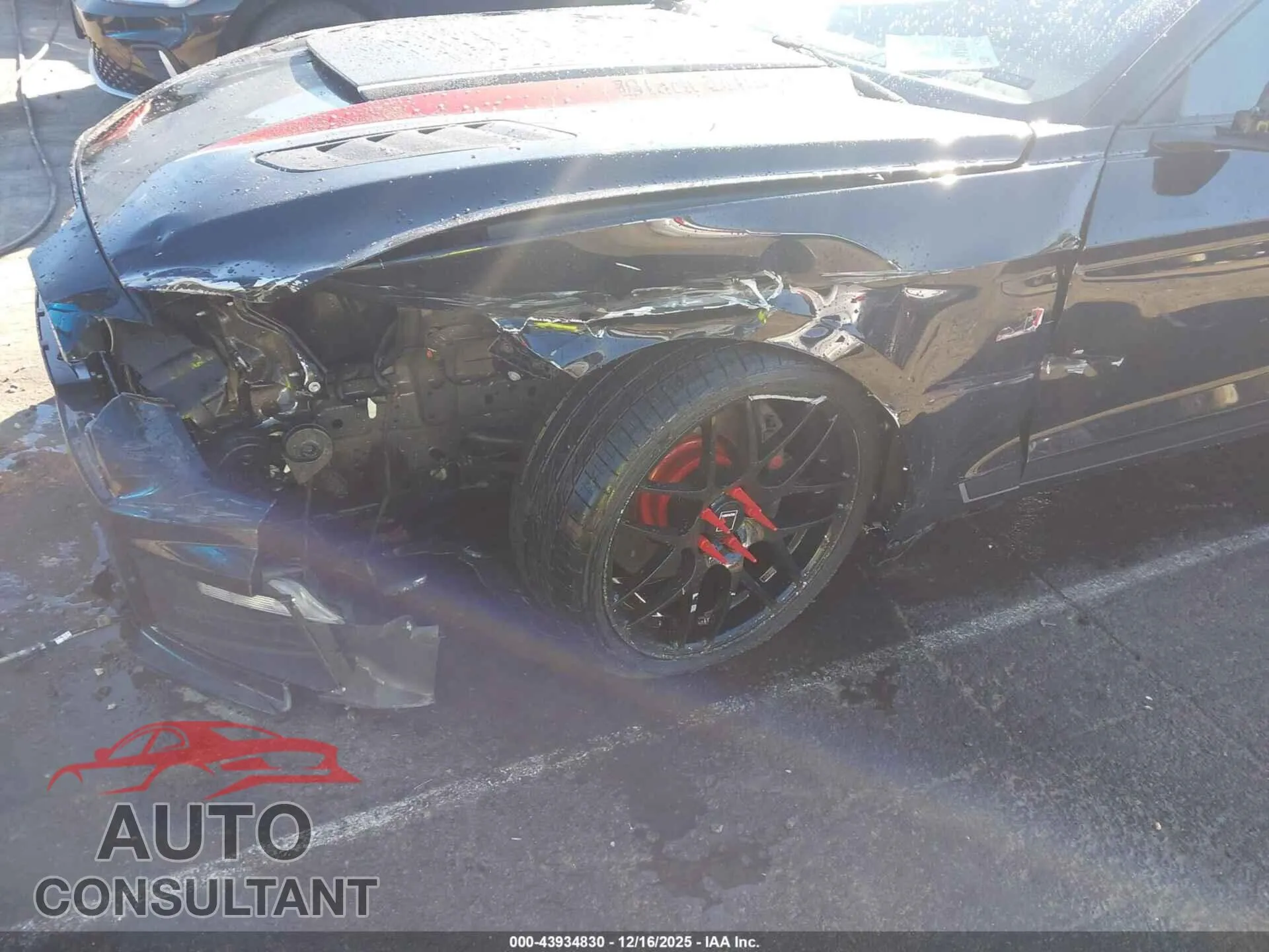 2015 FORD MUSTANG Damaged VIN 1FA6P8CFXF5384097 – engine bay