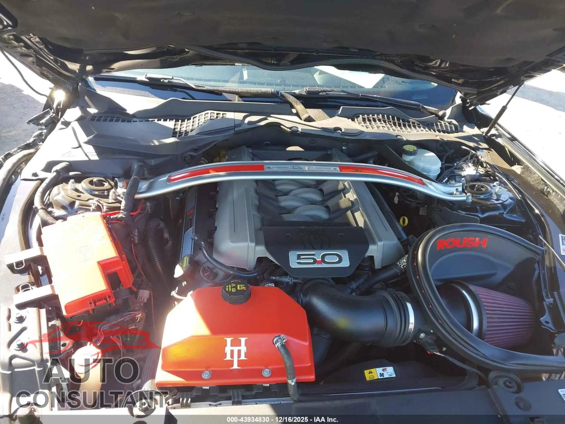 2015 FORD MUSTANG Damaged VIN 1FA6P8CFXF5384097 – odometer reading