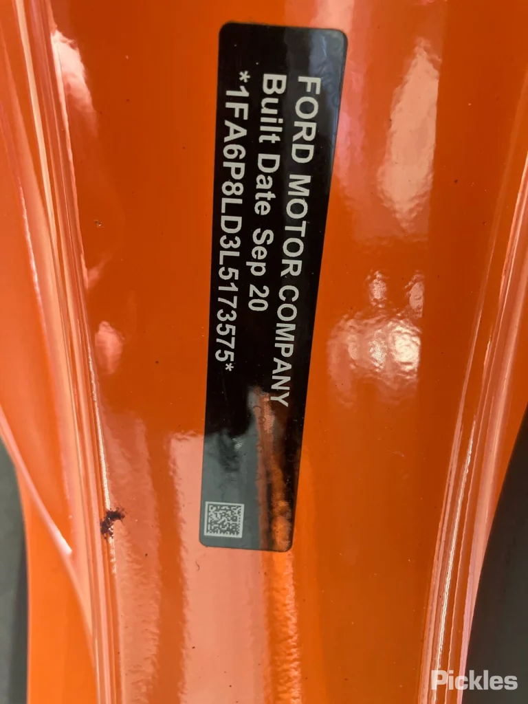 2020 Ford Mustang Damaged VIN 1FA6P8LD3L5173575 – rear exterior