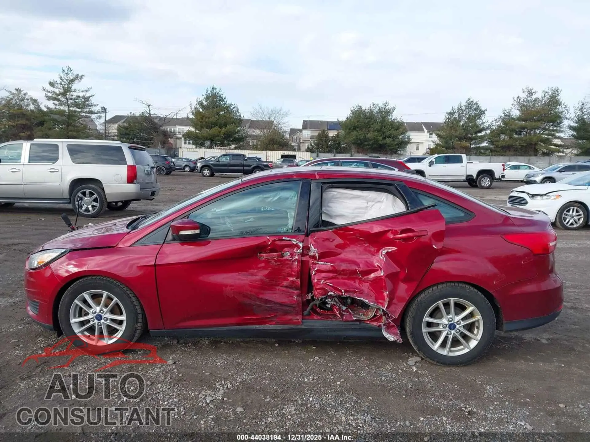 2016 FORD FOCUS Damaged VIN 1FADP3F20GL251025 – photo 14
