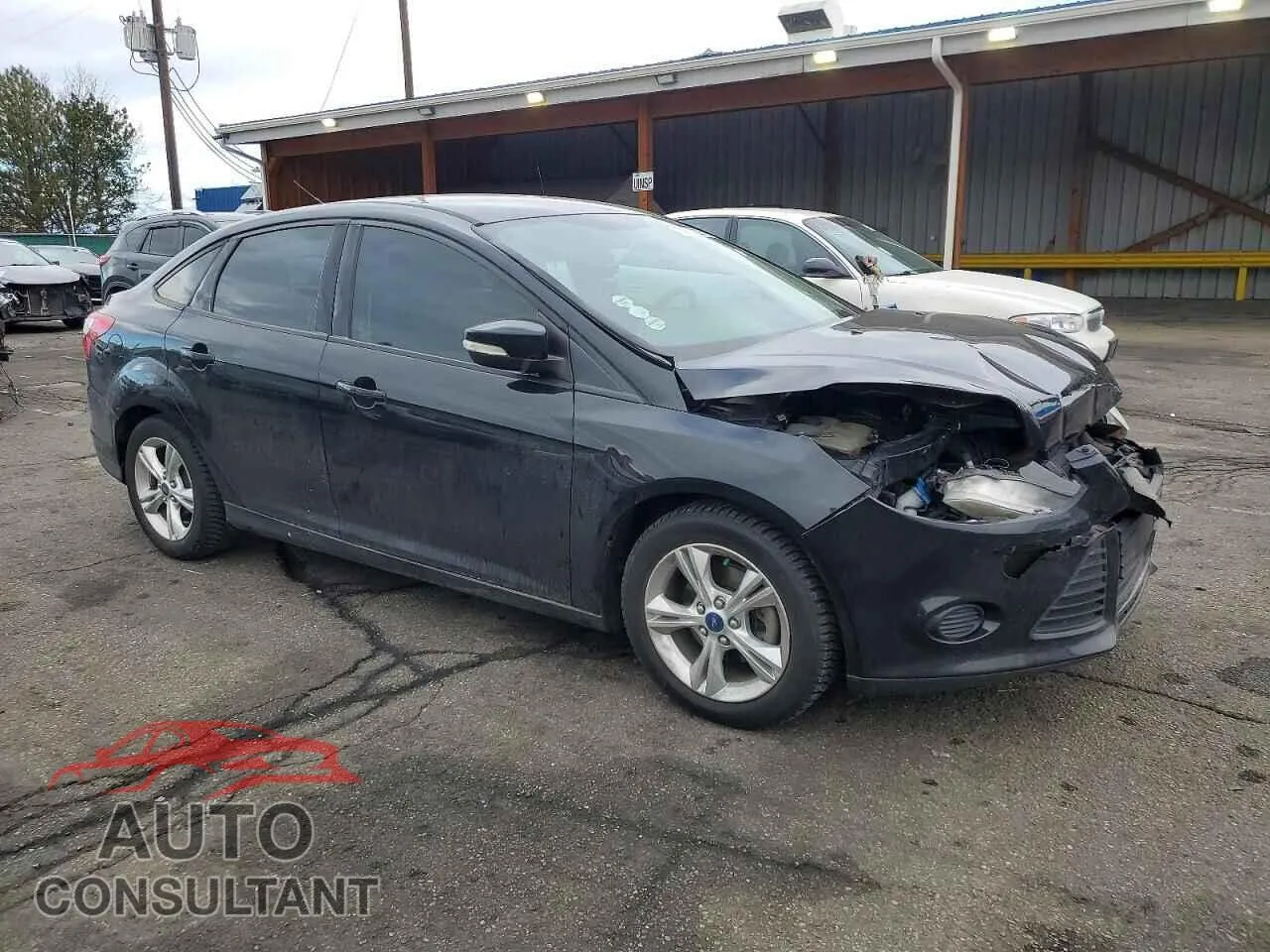 2014 FORD FOCUS Damaged VIN 1FADP3F21EL123390 – dashboard