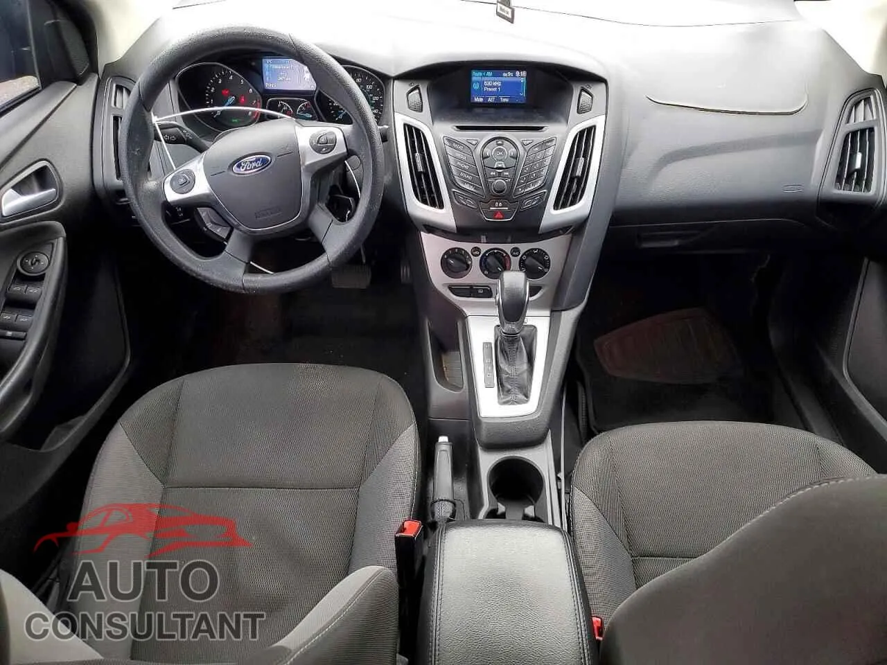 2014 FORD FOCUS Damaged VIN 1FADP3F21EL123390 – undercarriage