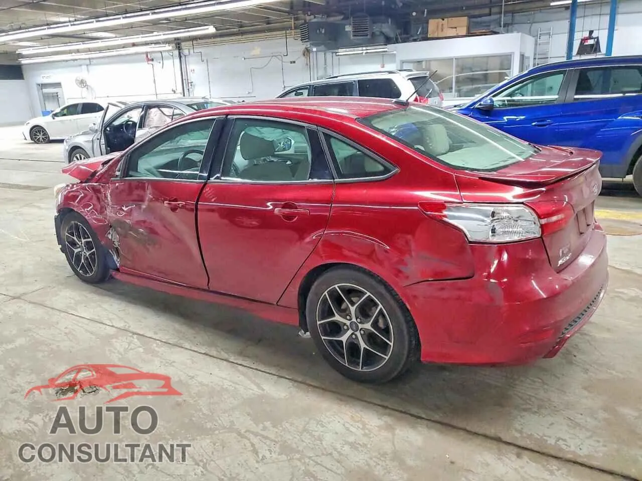 2015 FORD FOCUS Damaged VIN 1FADP3F21FL248049 – rear exterior