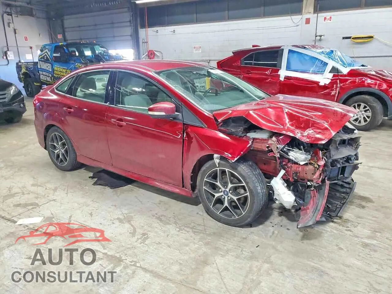 2015 FORD FOCUS Damaged VIN 1FADP3F21FL248049 – dashboard