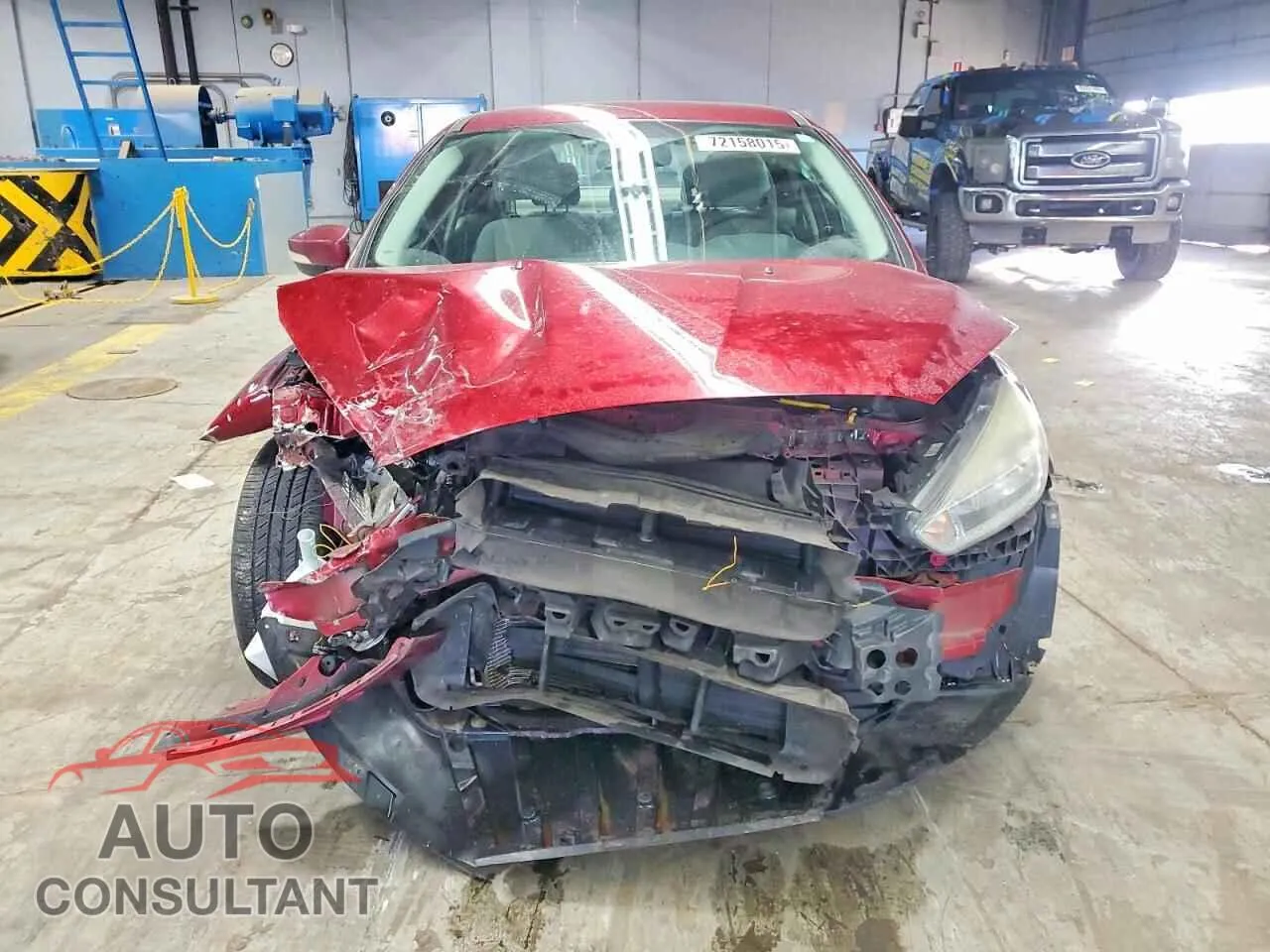 2015 FORD FOCUS Damaged VIN 1FADP3F21FL248049 – interior seats