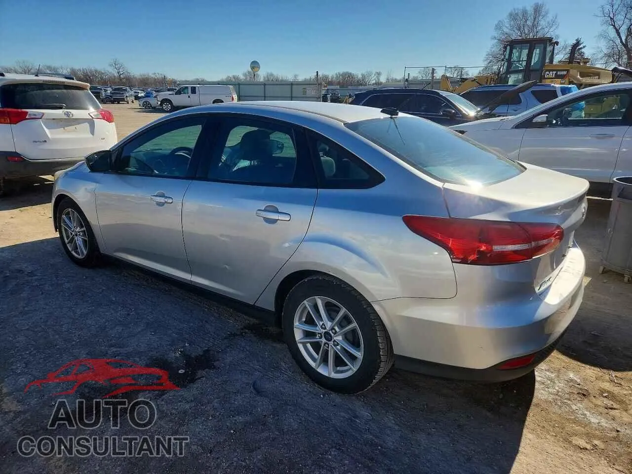 2015 FORD FOCUS Damaged VIN 1FADP3F25FL365648 – rear exterior