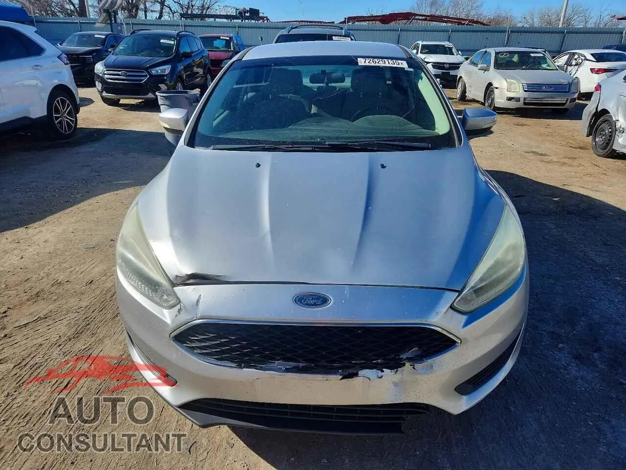 2015 FORD FOCUS Damaged VIN 1FADP3F25FL365648 – interior seats