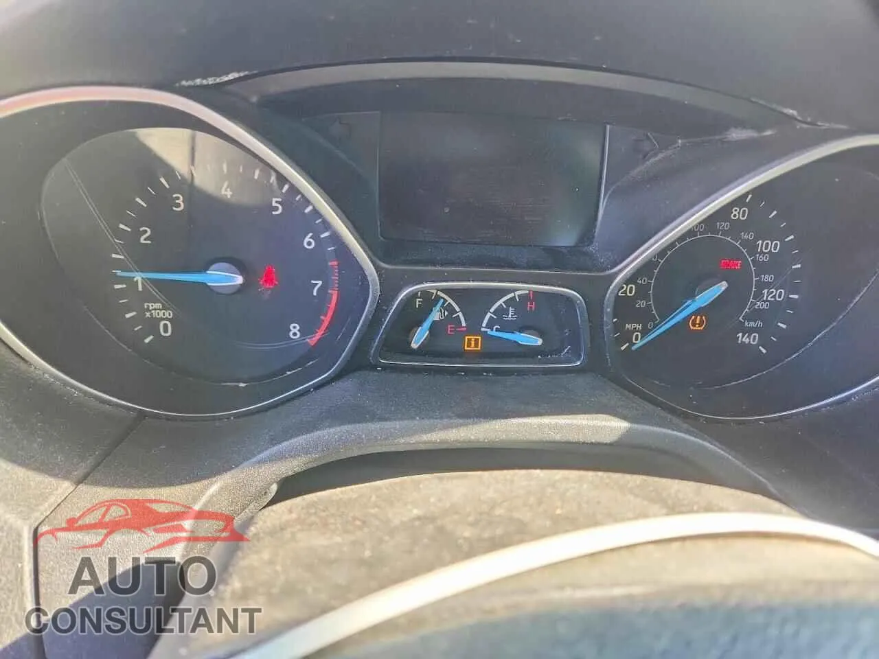 2015 FORD FOCUS Damaged VIN 1FADP3F25FL365648 – trunk area