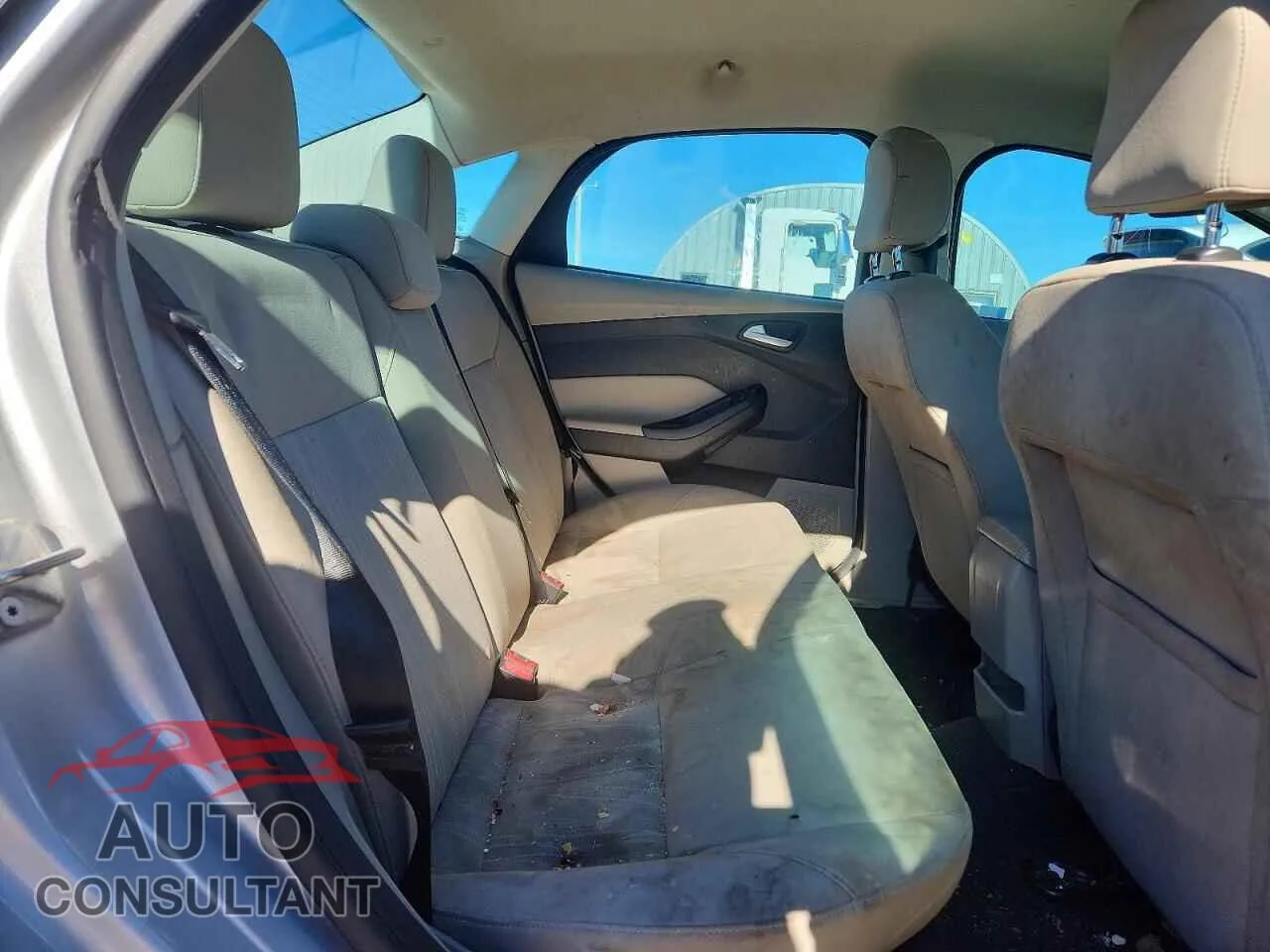 2015 FORD FOCUS Damaged VIN 1FADP3F25FL365648 – odometer reading