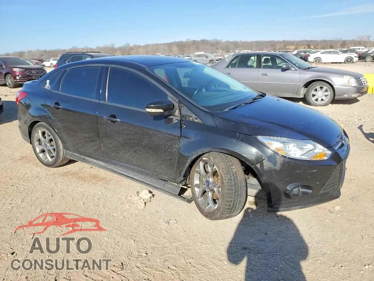 2014 FORD FOCUS Damaged VIN 1FADP3F27EL258390 – dashboard