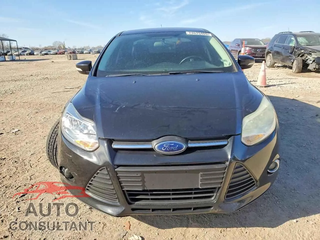 2014 FORD FOCUS Damaged VIN 1FADP3F27EL258390 – interior seats