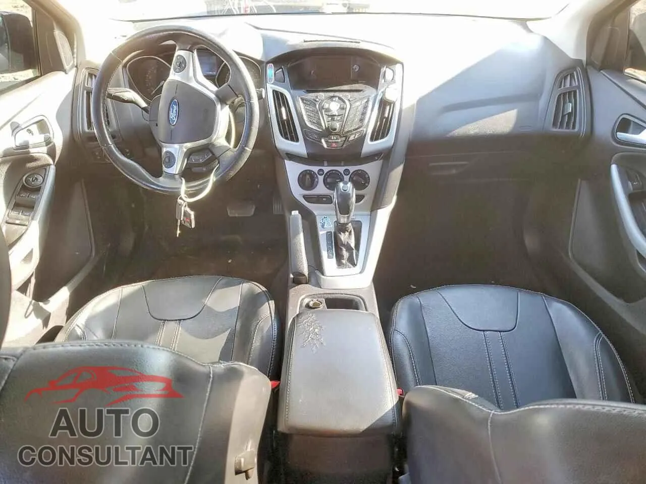2014 FORD FOCUS Damaged VIN 1FADP3F27EL258390 – undercarriage
