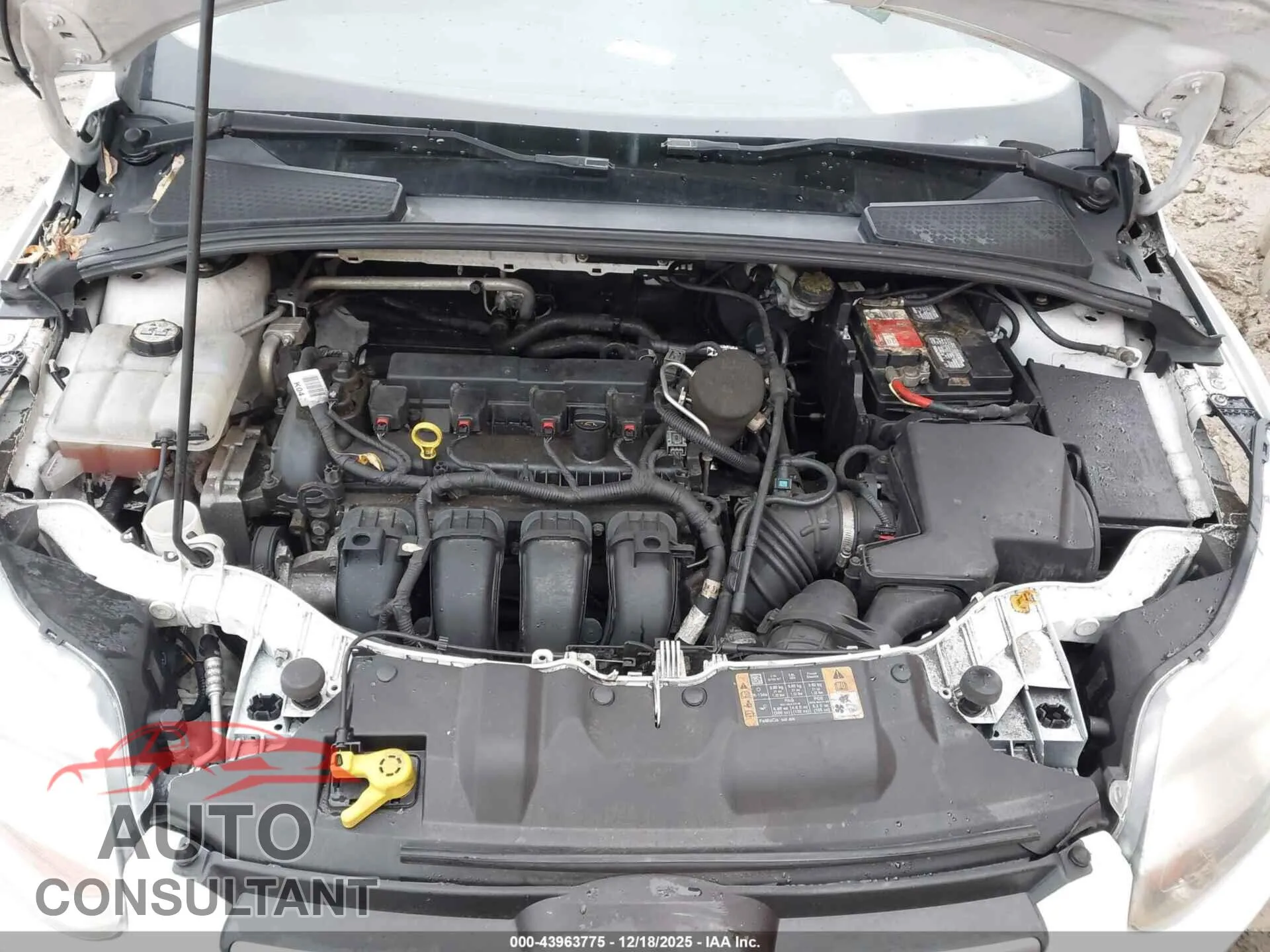 2014 FORD FOCUS Damaged VIN 1FADP3F27EL418185 – odometer reading 2014 FORD FOCUS Damaged VIN 1FADP3F27EL418185 – odometer reading