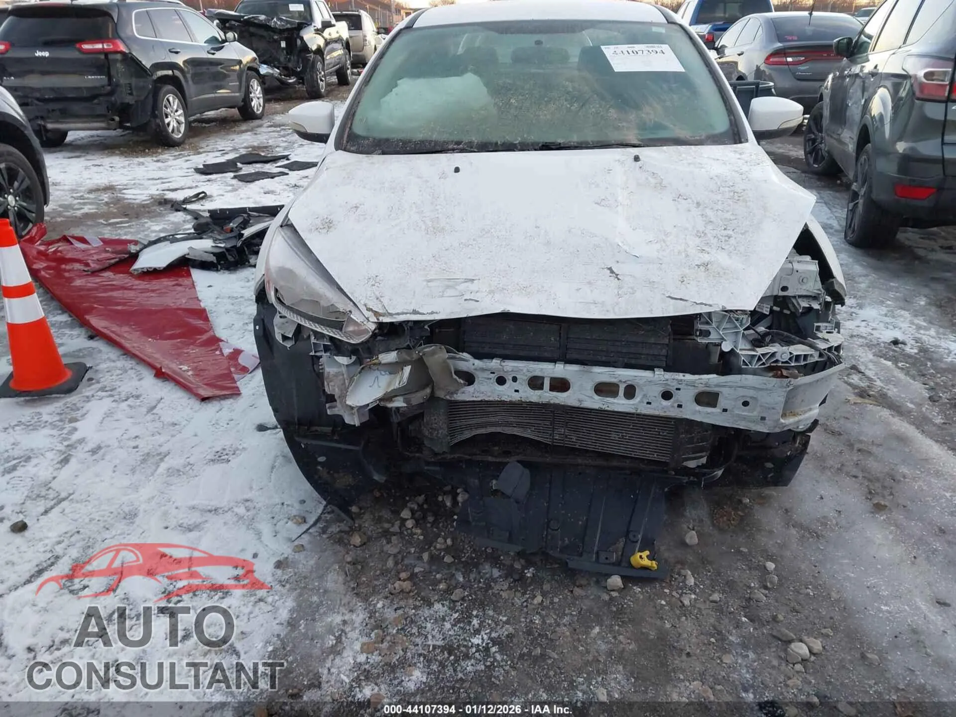 2017 FORD FOCUS Used VIN 1FADP3F29HL276295 – engine bay