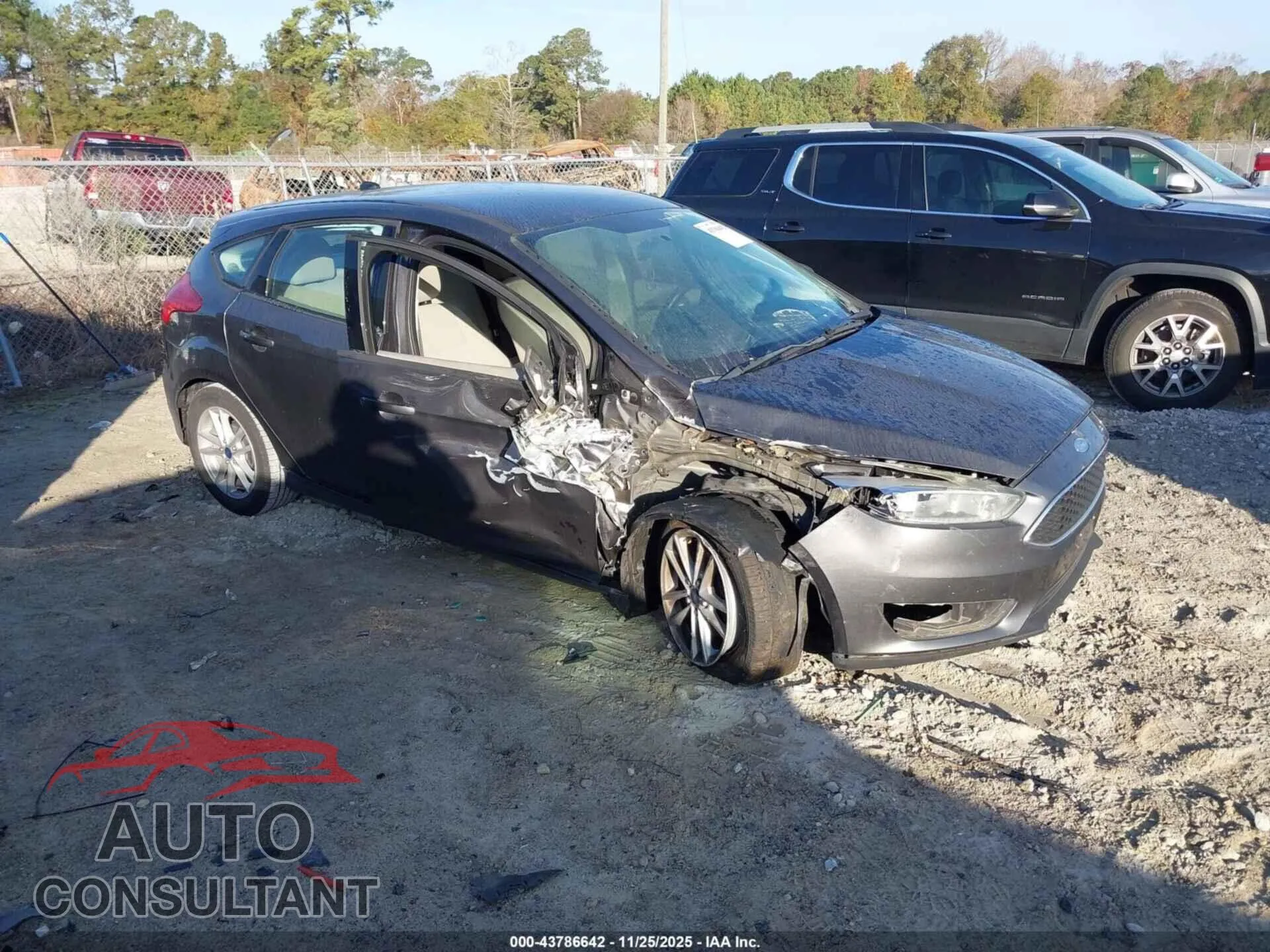 2015 FORD FOCUS VIN 1FADP3K20FL208907