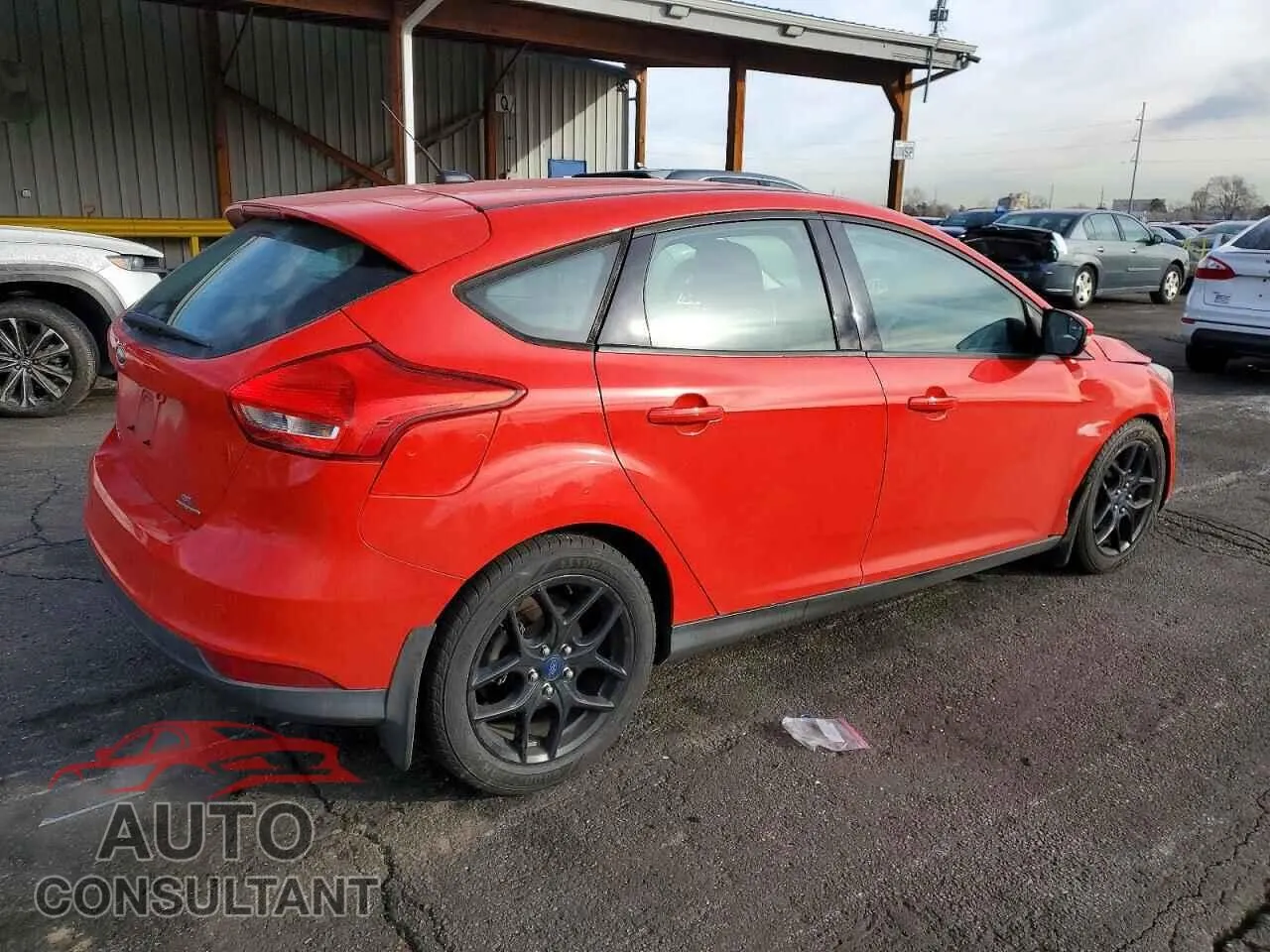 2016 FORD FOCUS Damaged VIN 1FADP3K28GL215329 – side profile