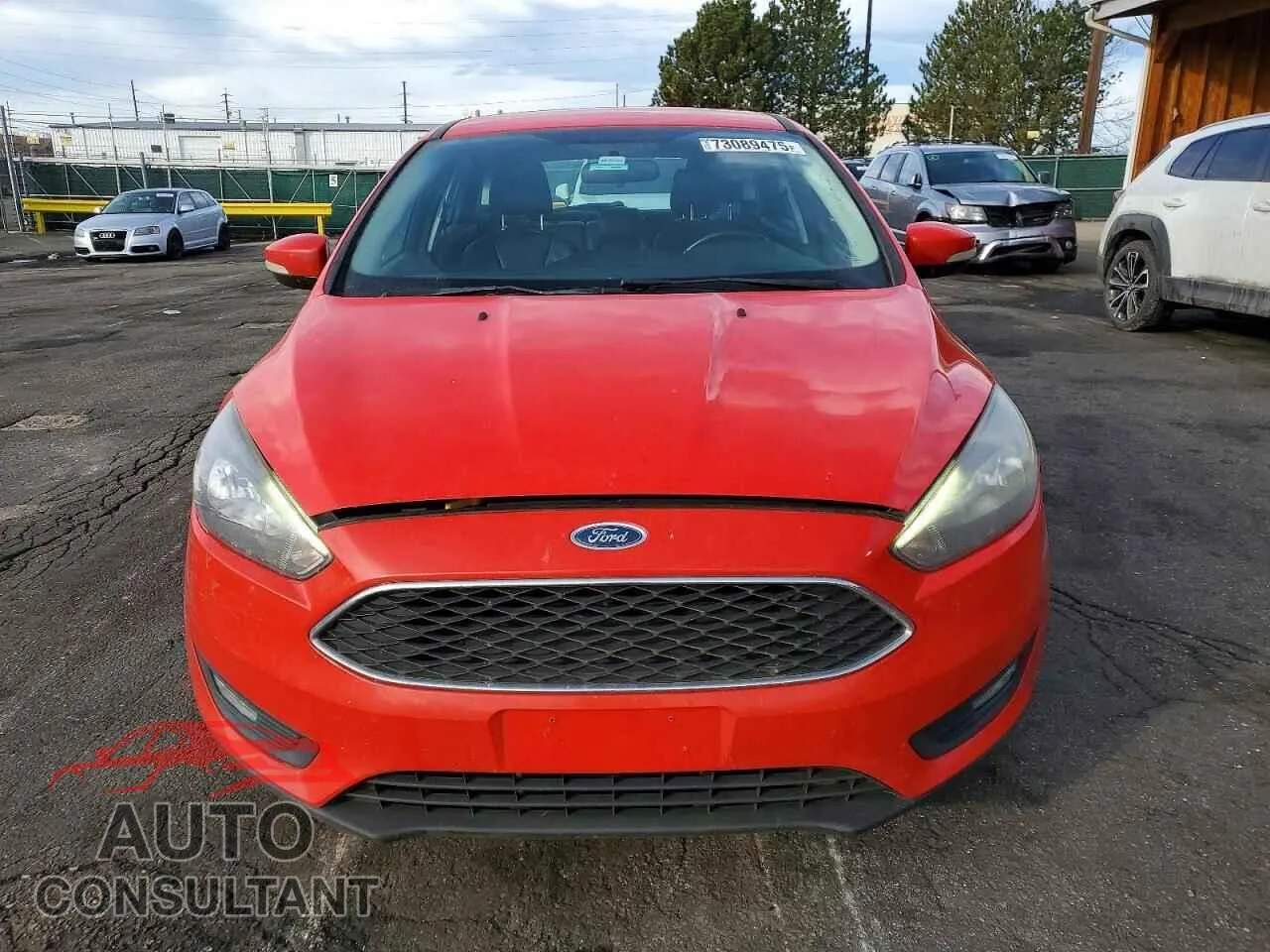 2016 FORD FOCUS Damaged VIN 1FADP3K28GL215329 – interior seats