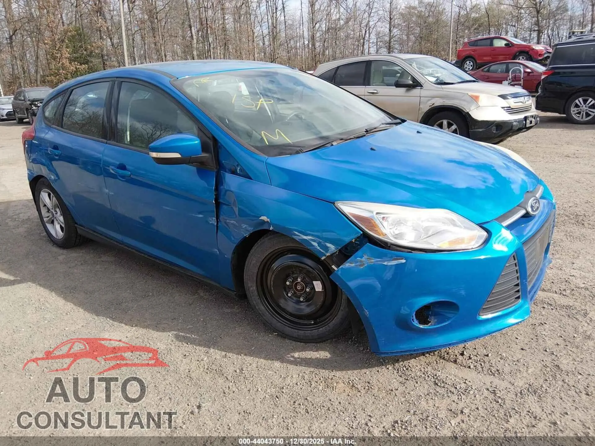 2014 FORD FOCUS VIN 1FADP3K2XEL339339