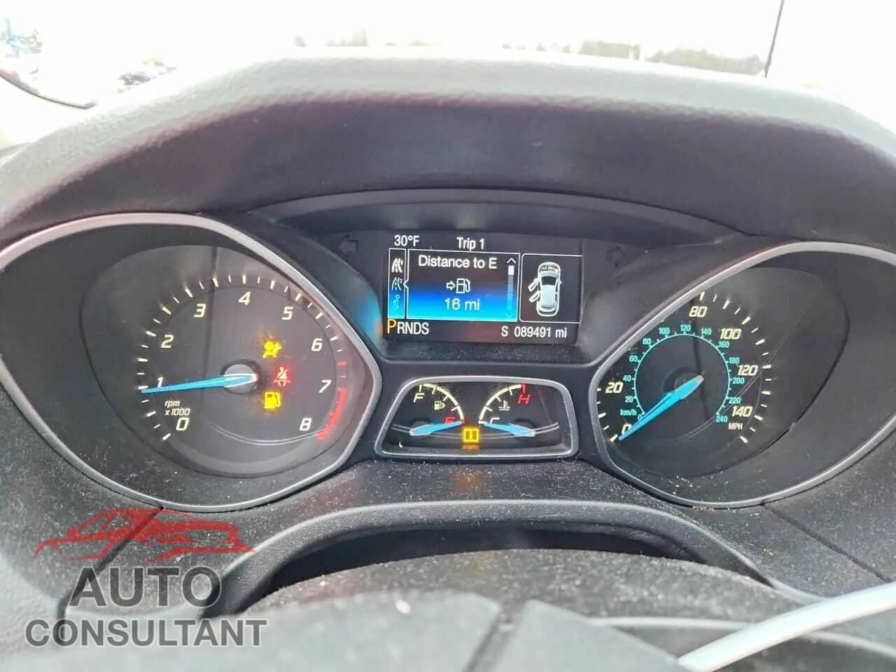 2014 FORD FOCUS Used VIN 1FADP3N20EL250908 – trunk area
