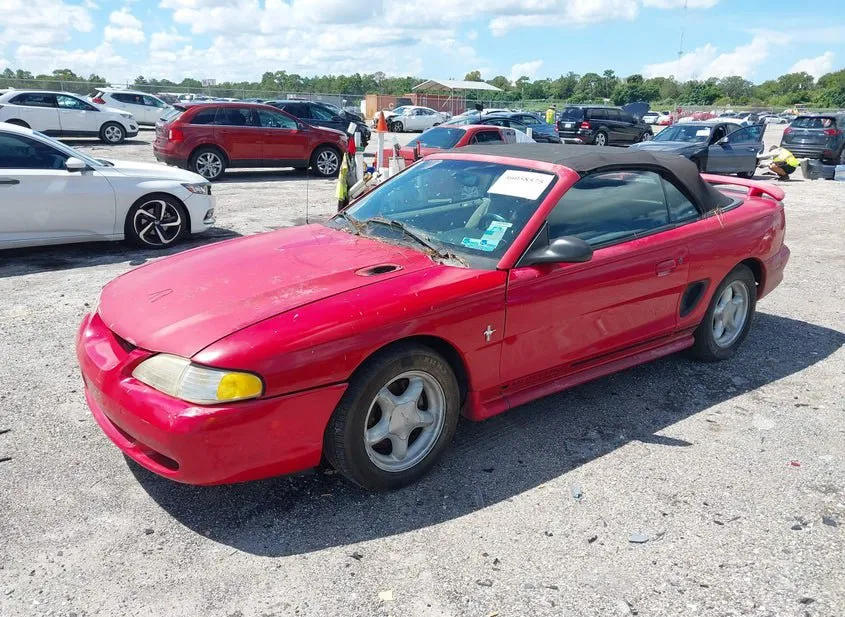 1998 Ford Mustang Used VIN 1FAFP4444WF198894 – front exterior