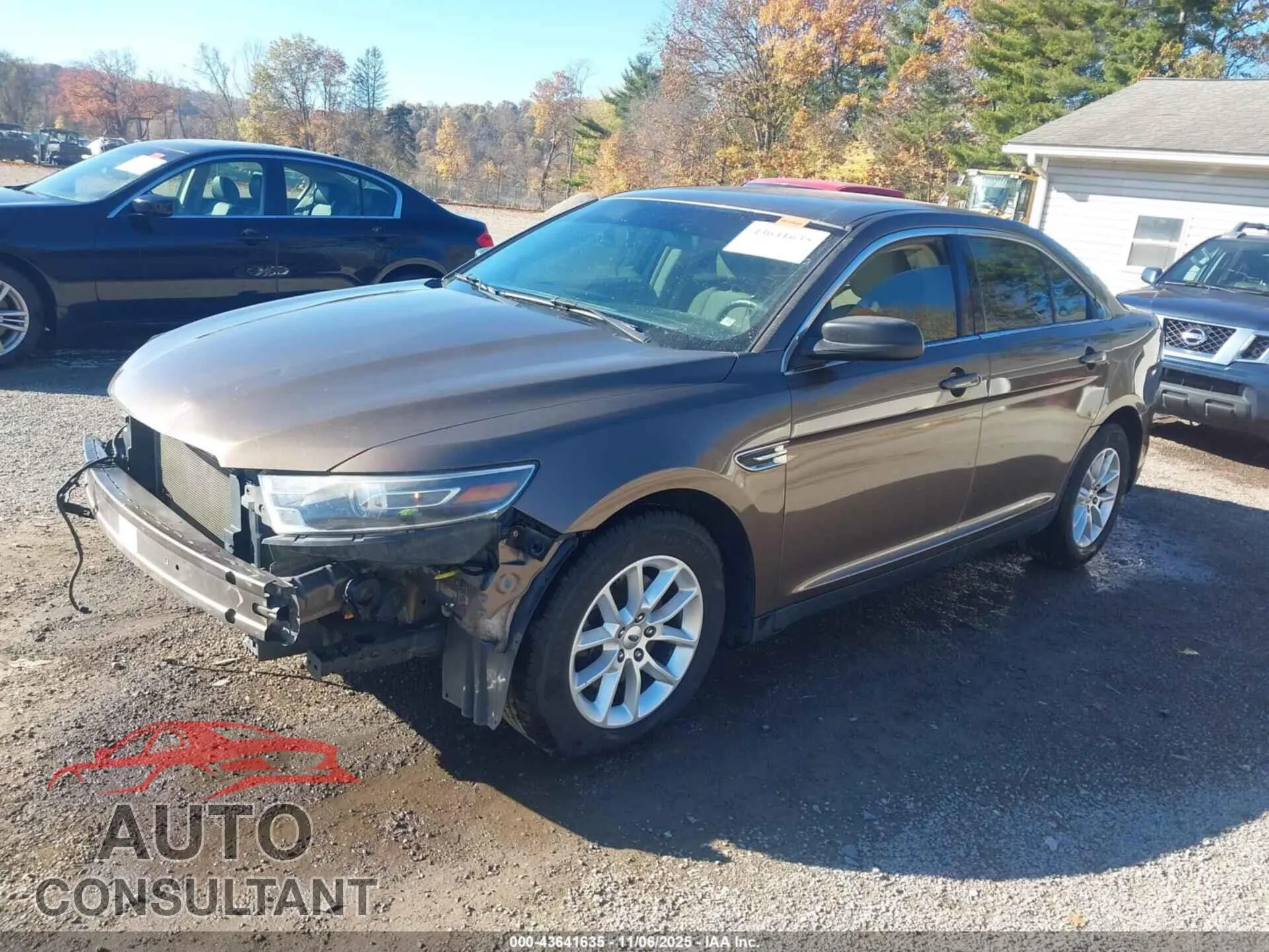 2015 FORD TAURUS Damaged VIN 1FAHP2D89FG122971 – rear exterior