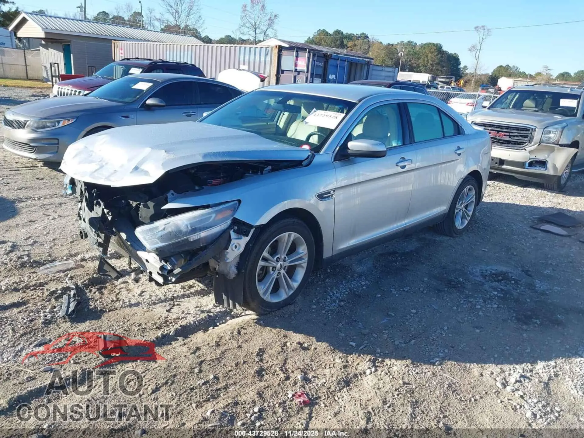 2015 FORD TAURUS Damaged VIN 1FAHP2E87FG164537 – rear exterior