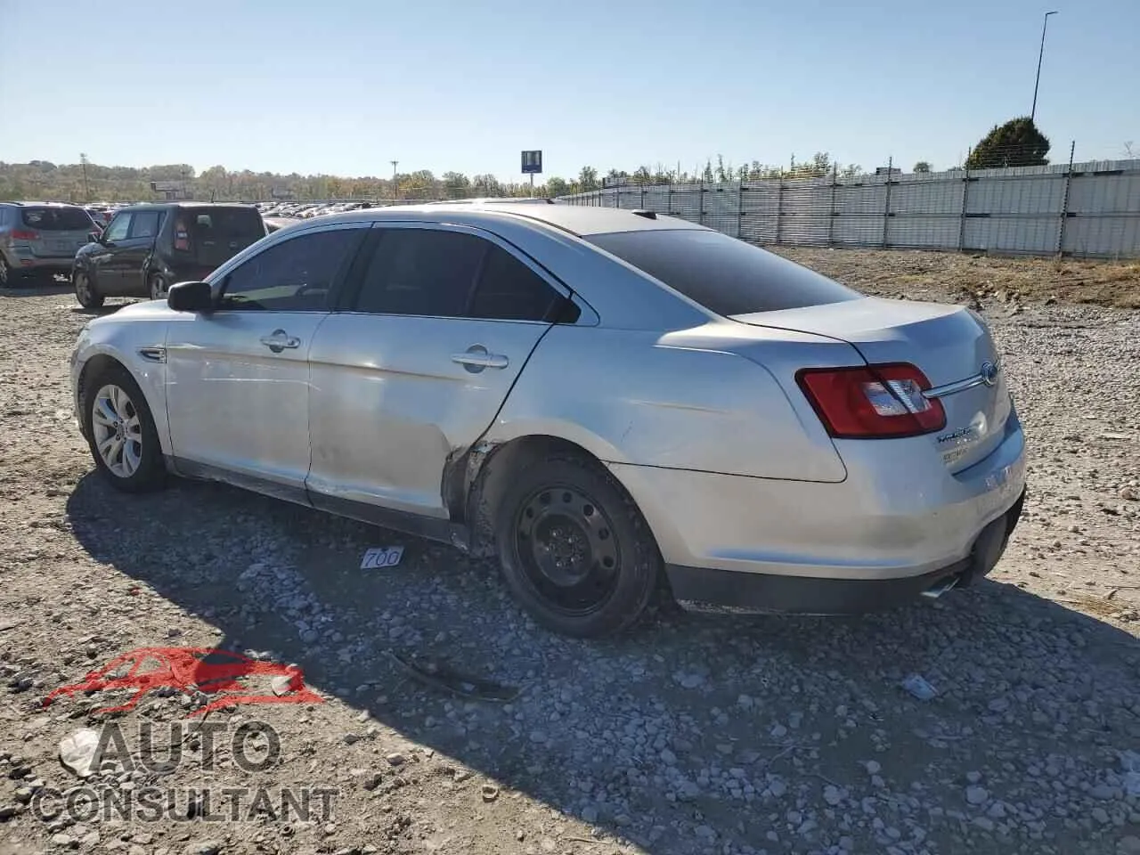 2010 FORD TAURUS Damaged VIN 1FAHP2EW1AG100355 – rear exterior