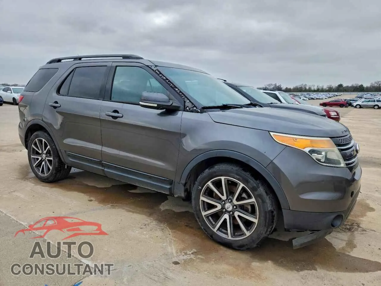 2015 FORD EXPLORER Damaged VIN 1FM5K7D86FGA75094 – dashboard