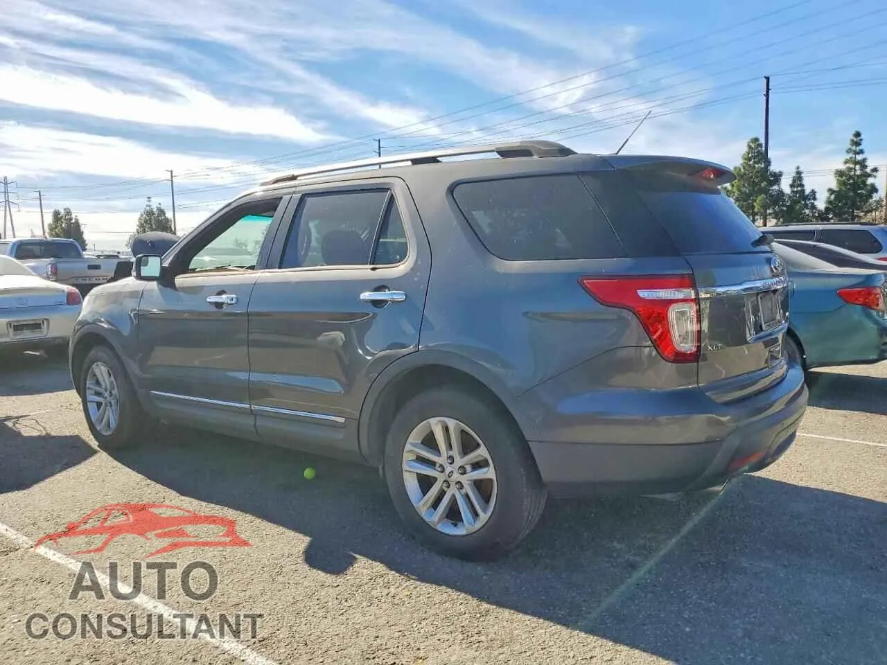 2015 FORD EXPLORER Damaged VIN 1FM5K7D89FGC50485 – rear exterior