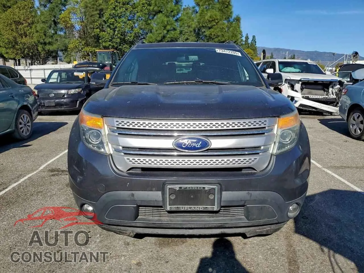 2015 FORD EXPLORER Damaged VIN 1FM5K7D89FGC50485 – interior seats