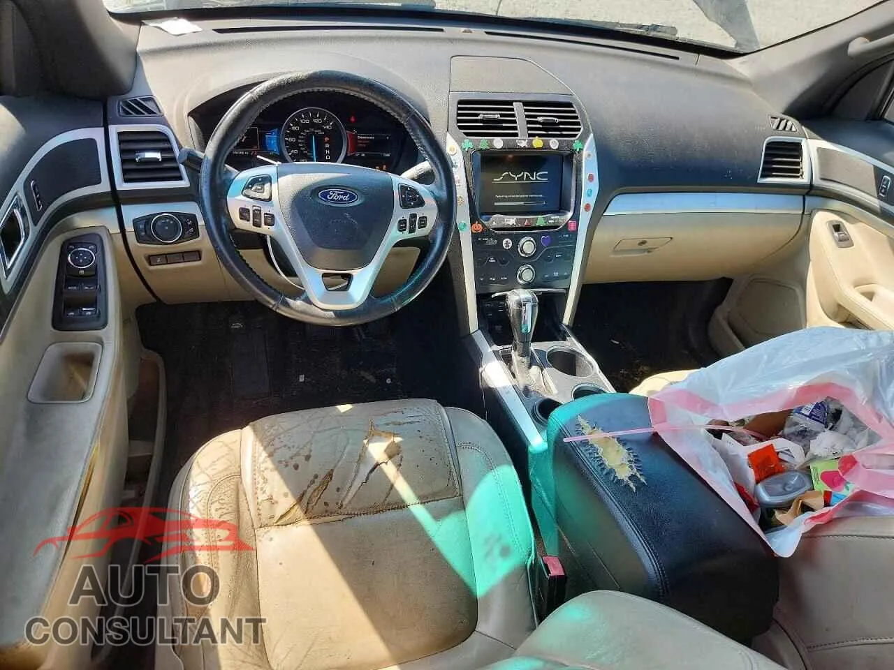 2014 FORD EXPLORER Used VIN 1FM5K7D8XEGB61491 – undercarriage