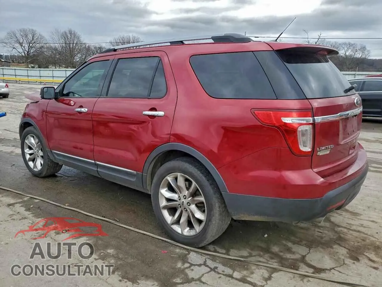 2015 FORD EXPLORER Damaged VIN 1FM5K7F83FGA82744 – rear exterior