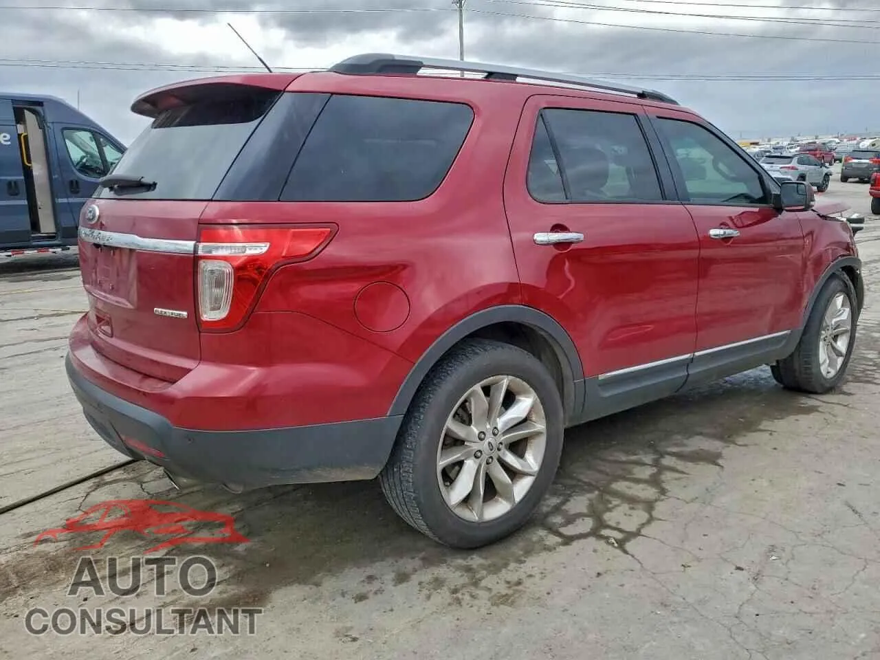 2015 FORD EXPLORER Damaged VIN 1FM5K7F83FGA82744 – side profile