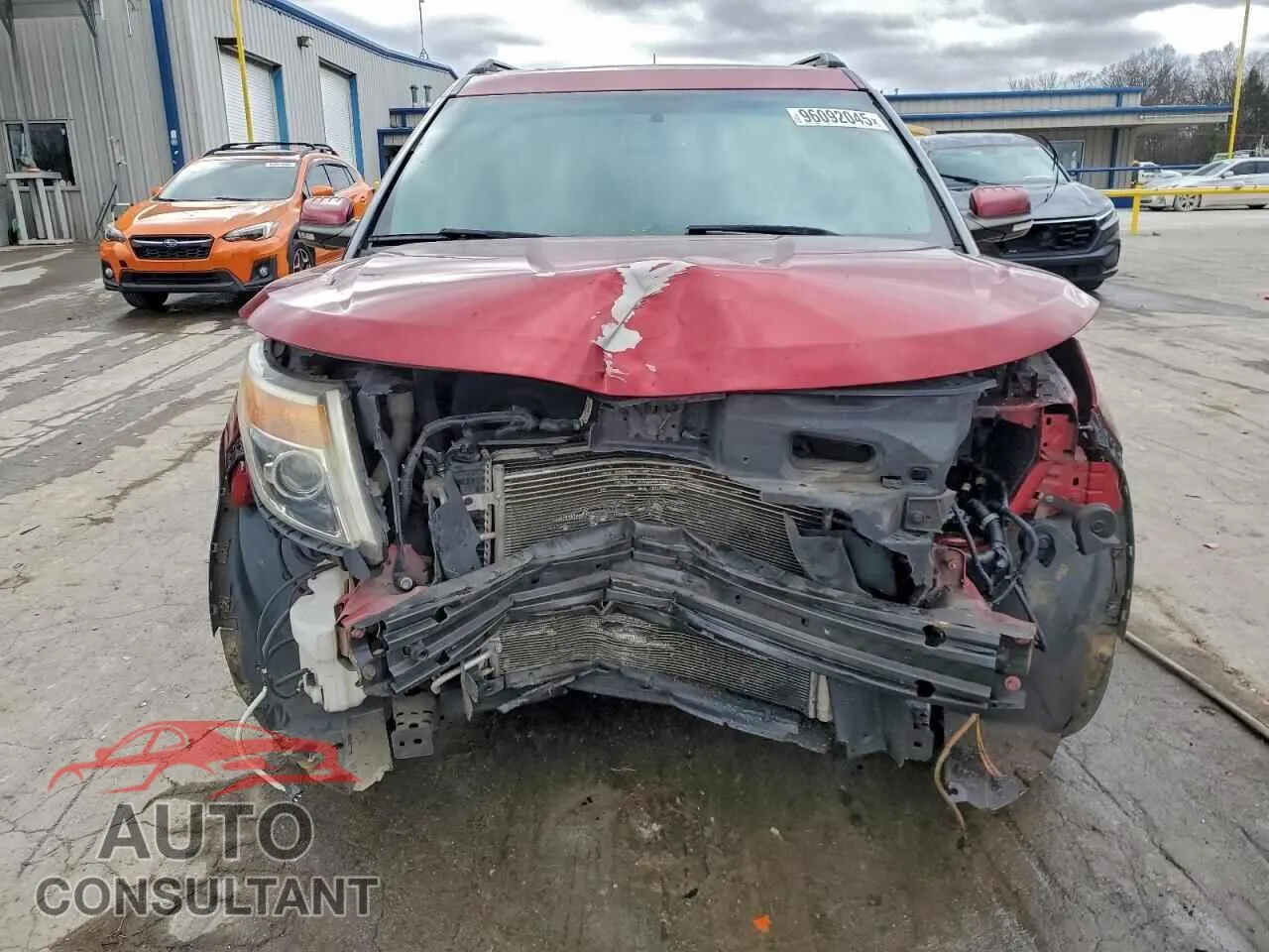 2015 FORD EXPLORER Damaged VIN 1FM5K7F83FGA82744 – interior seats