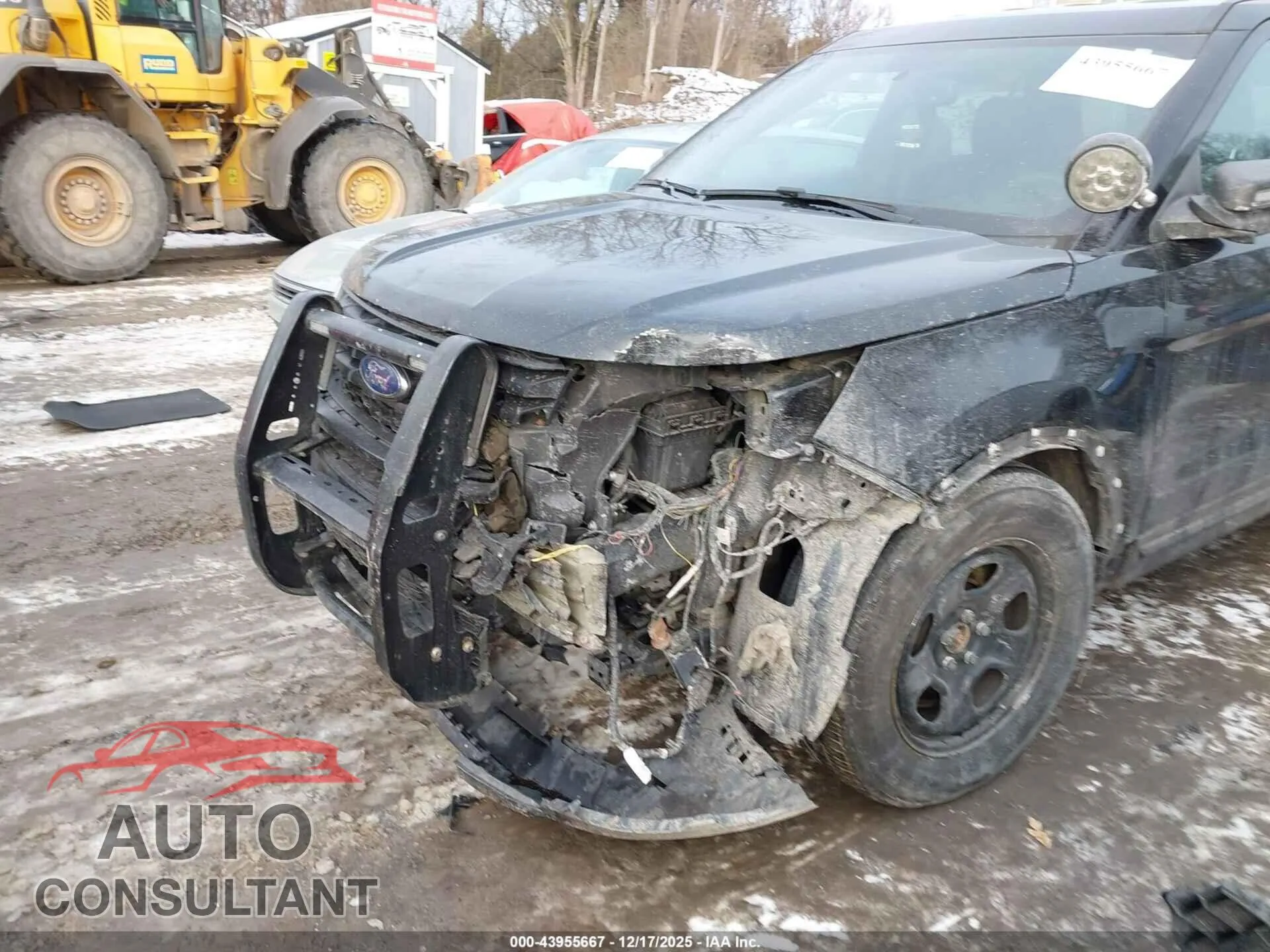 2018 FORD POLICE INTERCEPTOR UTILITY Damaged VIN 1FM5K8ARXJGC42889 – engine bay 2018 FORD POLICE INTERCEPTOR UTILITY Damaged VIN 1FM5K8ARXJGC42889 – engine bay